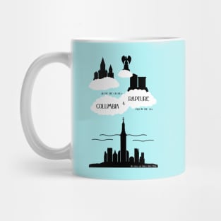 Above the clouds, Below the sea Mug